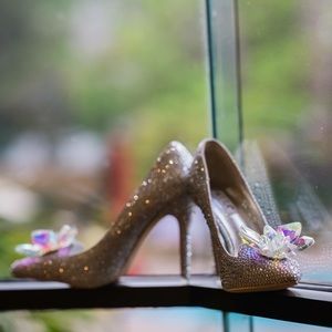 ✨Crystal Rhinestone pumps/stiletto heels 👠